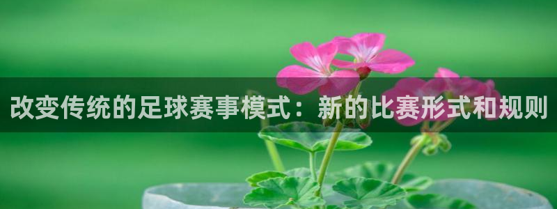 改变传统的足球赛事模式：新的比赛形式和规则